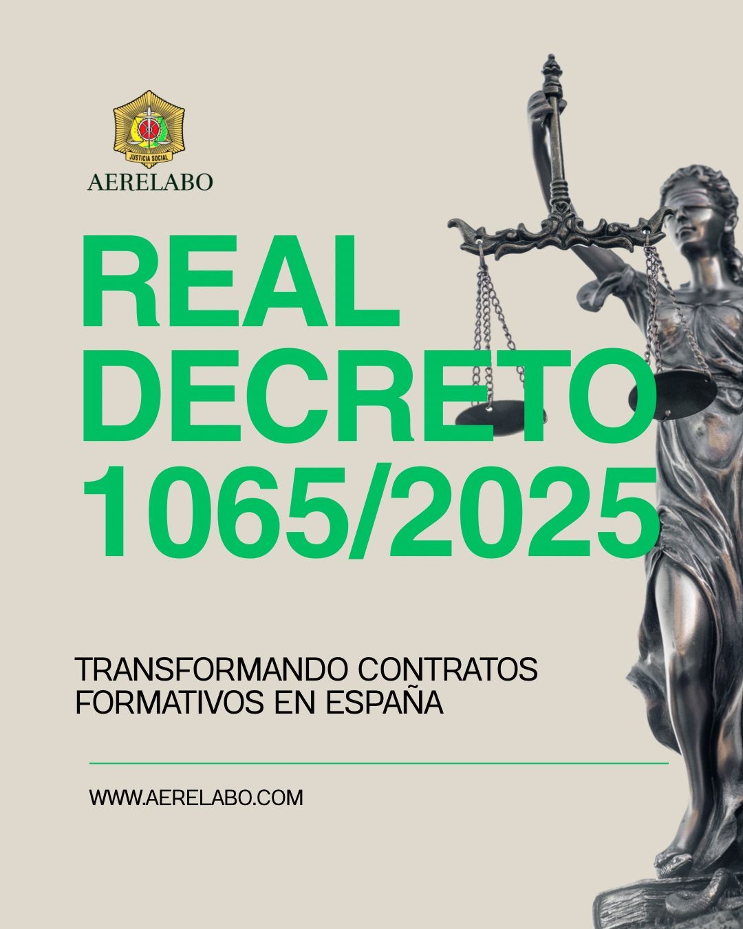 Real Decreto 1065/2025: Contratos formativos en España